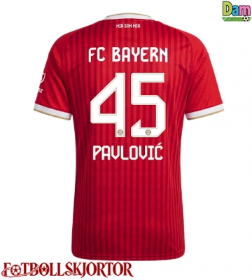 Bayern Munich Aleksandar Pavlovic #45 Hemmatröja Dam 2026-27 Kortärmad
